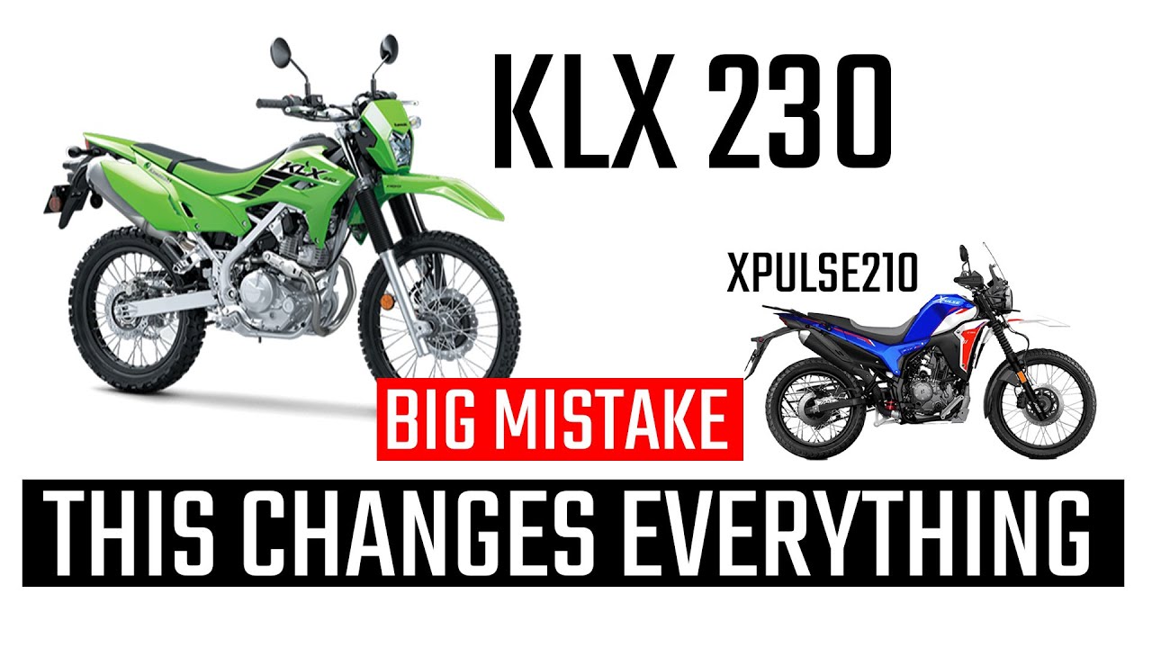 Kawasaki KLX 230 vs Xpulse 210 – Key Differences Unveiled
