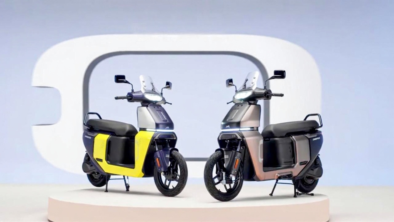 TVS Orbiter EV Launched at ₹1 Lakh – Promises 158 km Range with 14-inch Wheels