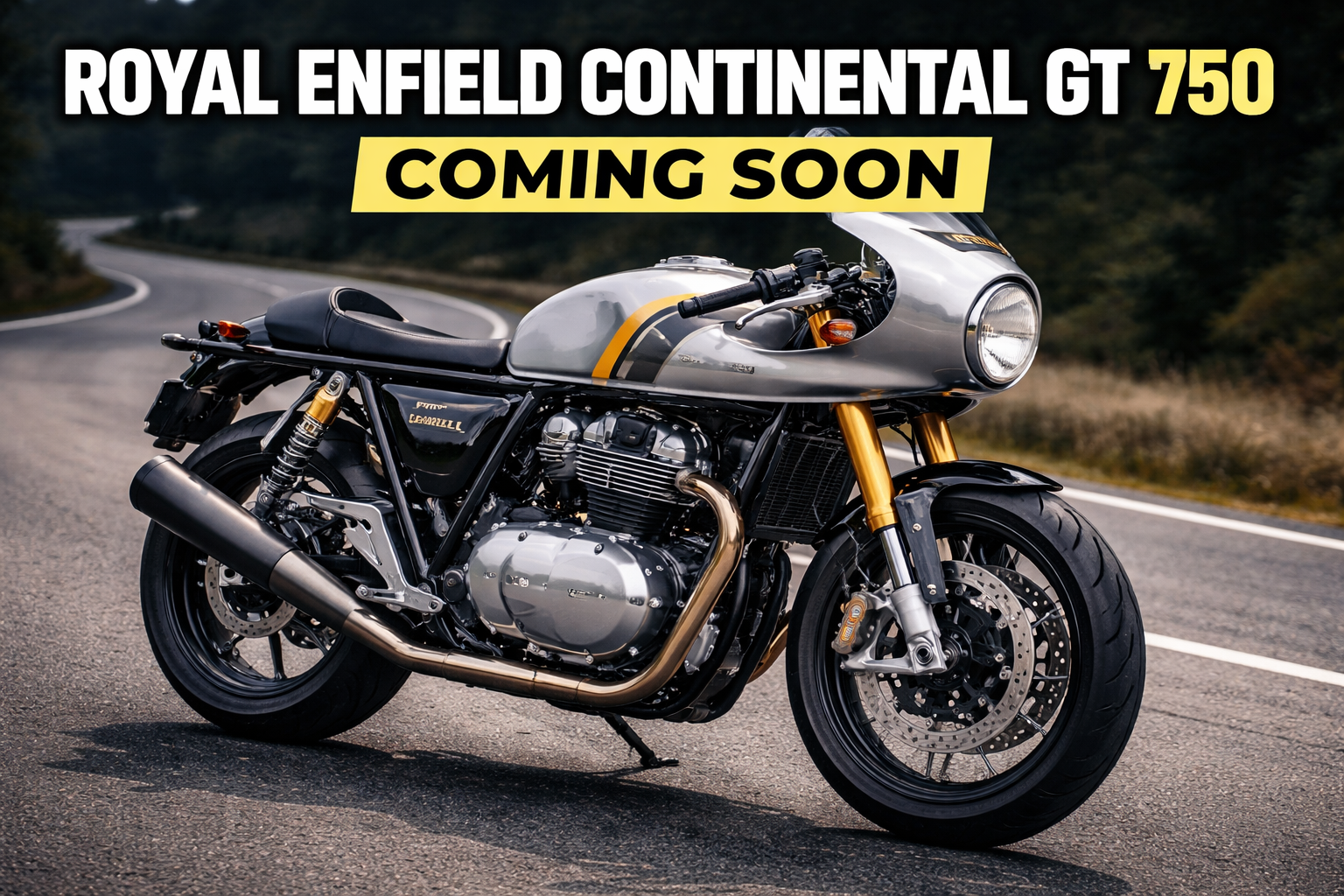 Royal Enfield Continental GT 750 Spotted Testing: A More Powerful Café Racer May Arrive in 2026