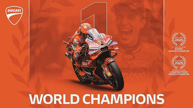 Marc Marquez and Ducati Clinch 2025 MotoGP World Title with Five Races to Spare