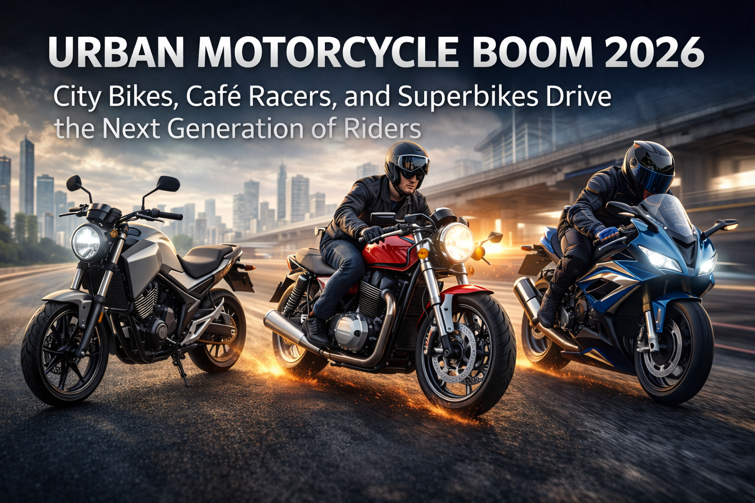 Urban Motorcycling Boom: City Bikes, Café Racers and Superbikes Drive a New Motorcycle Culture in 2026